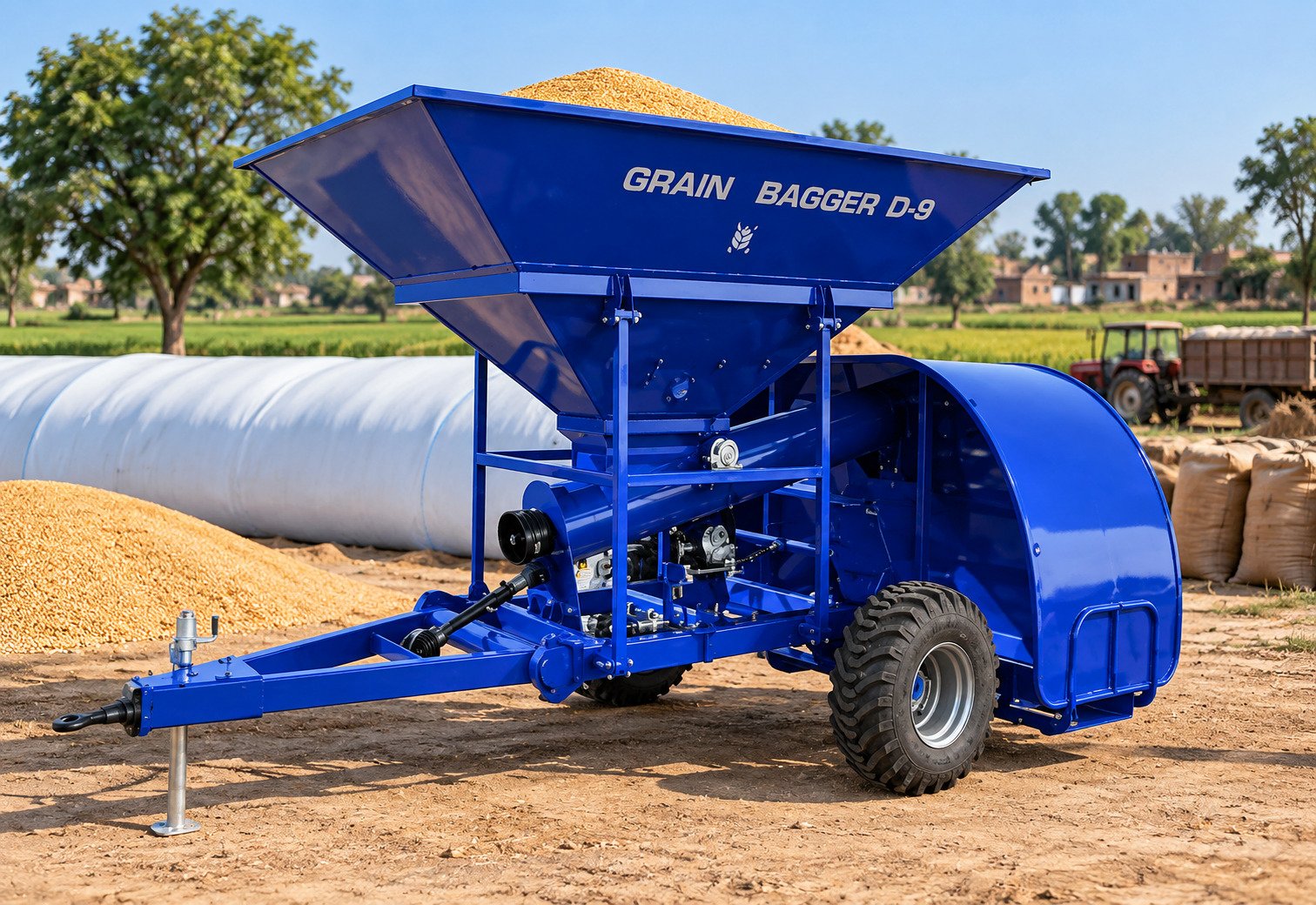Silo Bag Loading Trolley